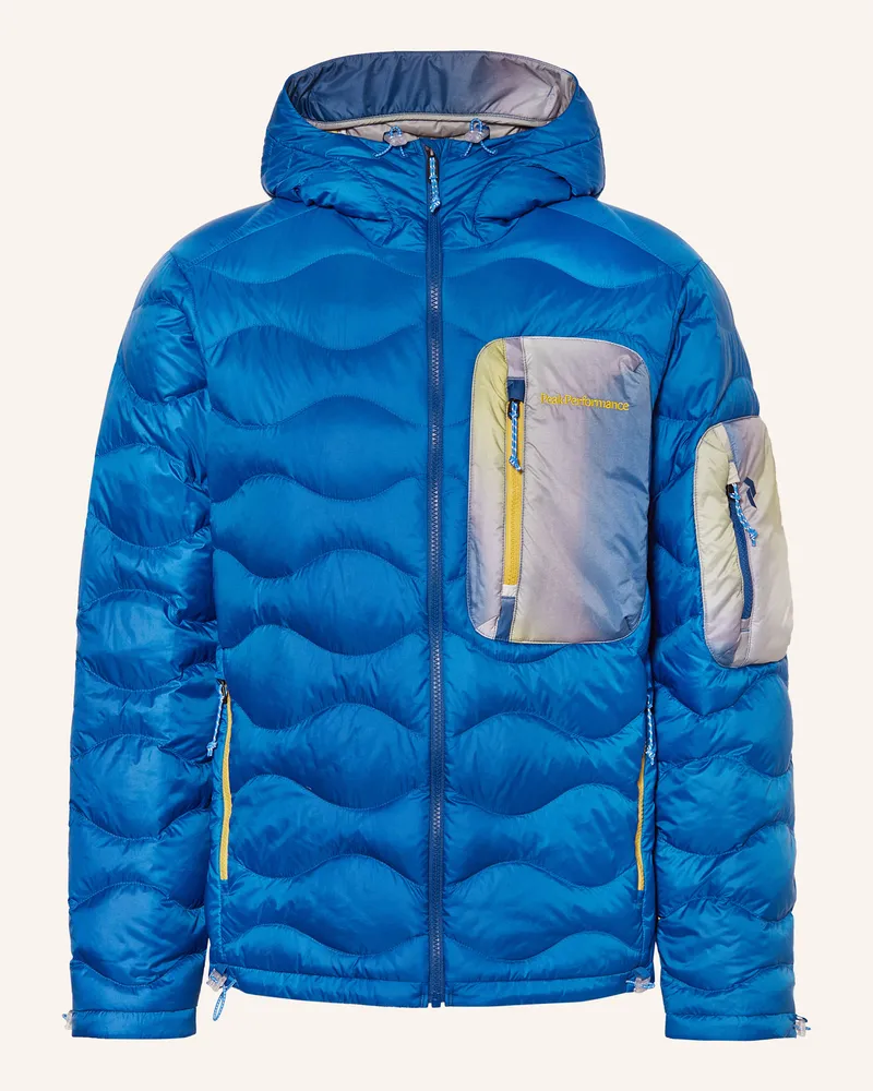 Peak Performance Lightweight-Daunenjacke HELIUM UTILITY DOWN HOOD Blau