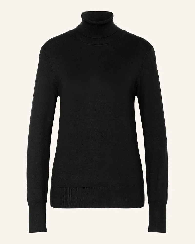 Darling Harbour Rollkragenpullover Schwarz