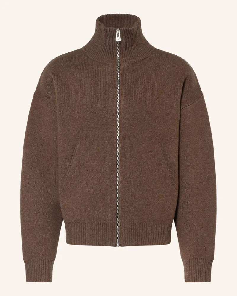Axel Arigato Strickjacke Core braun Dunkelbraun