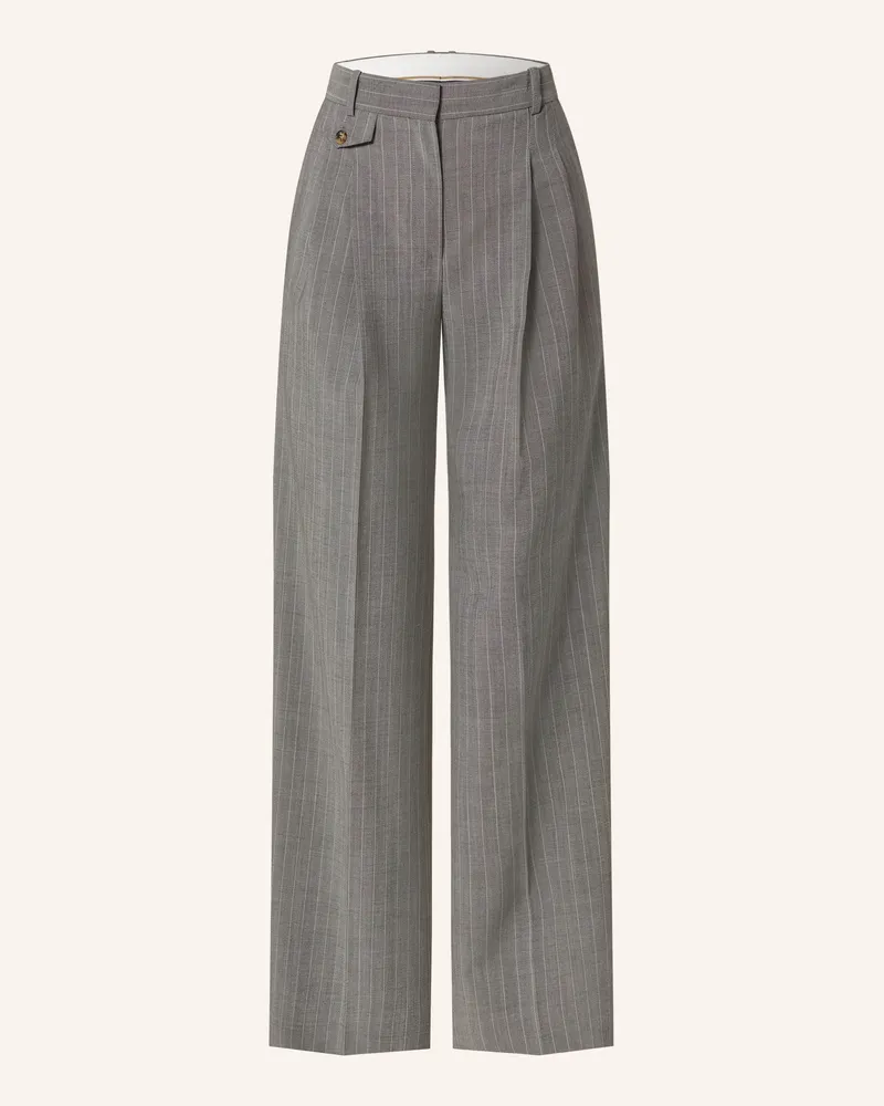 HUGO BOSS Marlenehose TETIAMA Grau