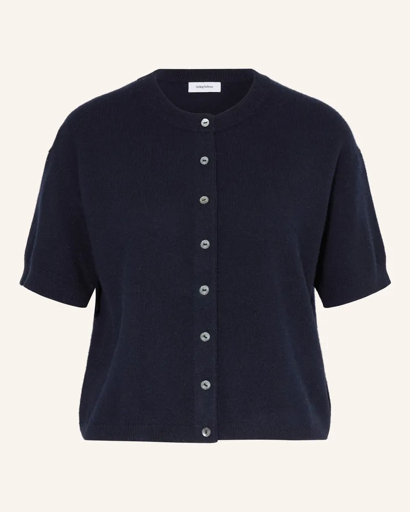 Darling Harbour Strickjacke aus Cashmere Navy