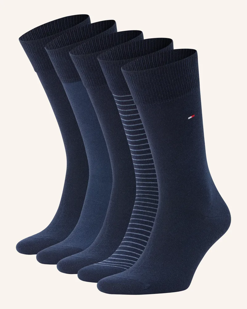 Tommy Hilfiger 5er-Pack Socken Mit Geschenkbox blau Dunkelblau