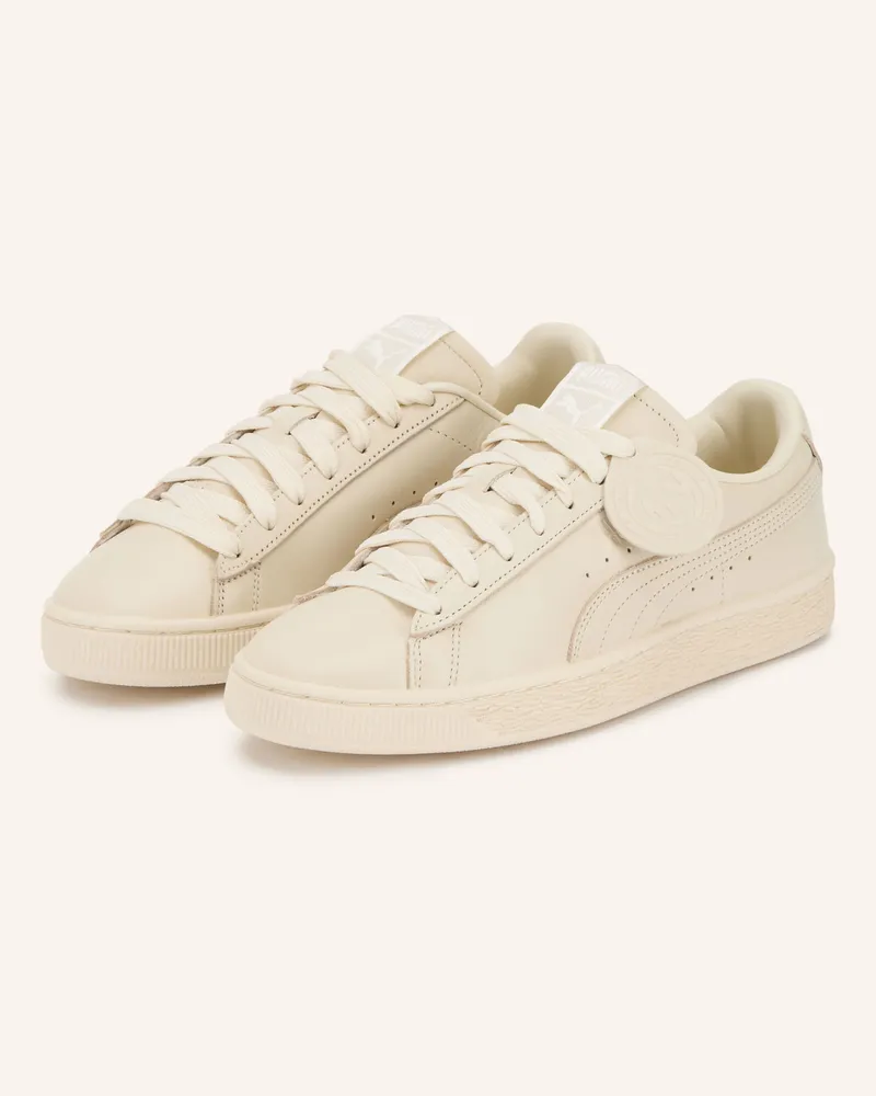 Puma Sneaker Suede Charles F. Stead Lth weiss Ecru