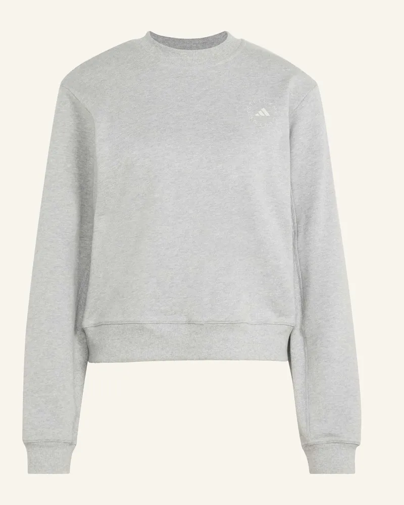 adidas Sweatshirt Adidas By Stella Mccartney Regular grau Grau
