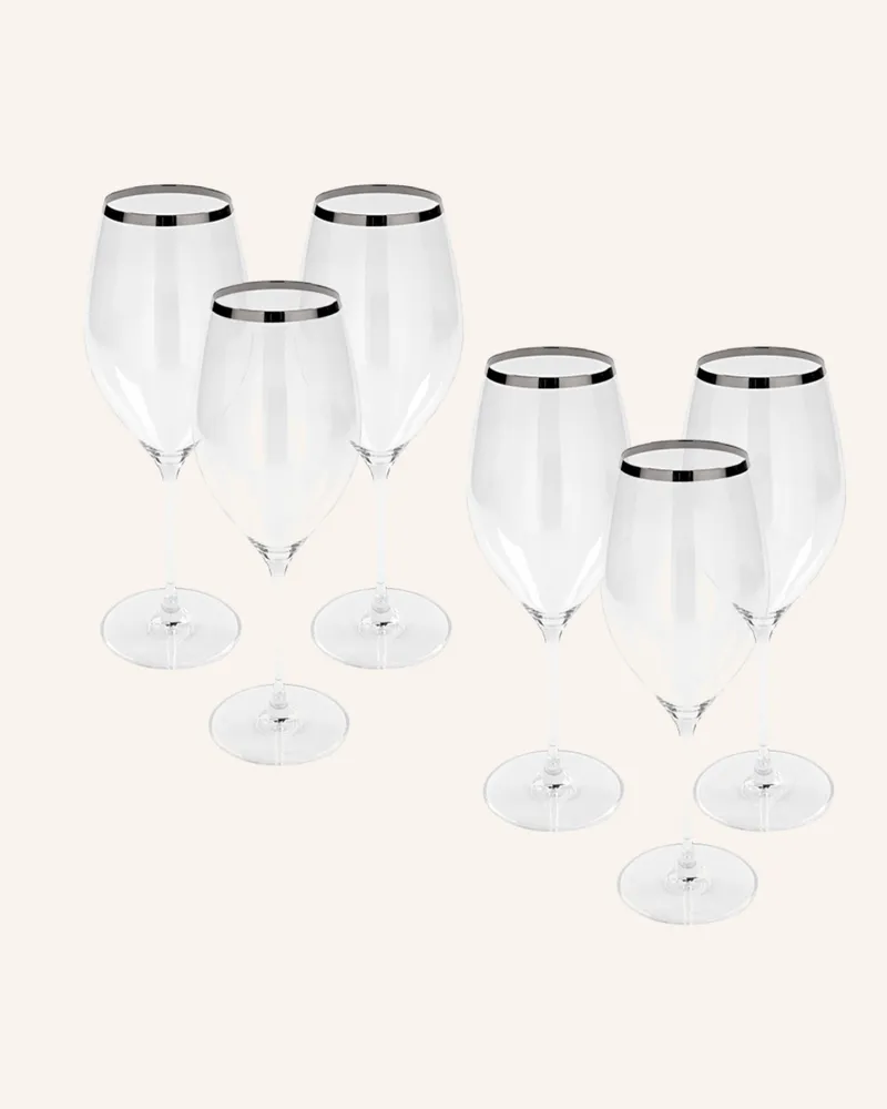 Fink Weißweinglas, Trinkglas PLATINUM2 Silber