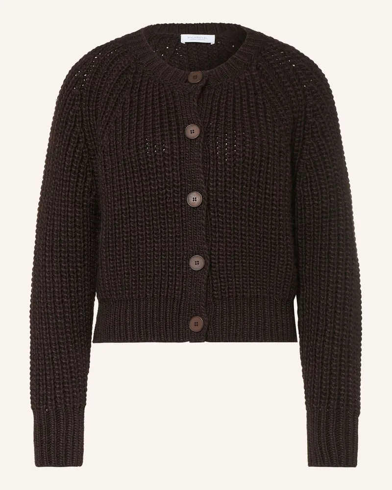 Rich&Royal Strickjacke braun Dunkelbraun