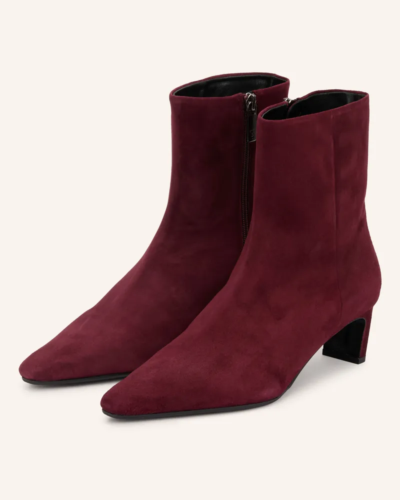 Thea Mika Stiefeletten Vesna rot Dunkelrot
