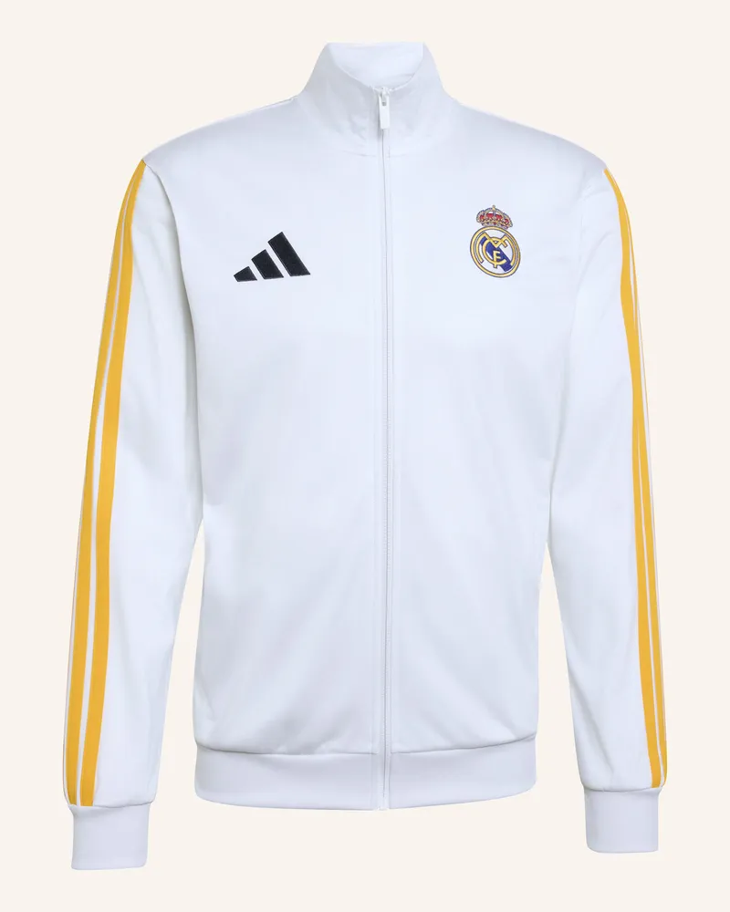 adidas Real Madrid Dna Trainingsjacke weiss Weiss