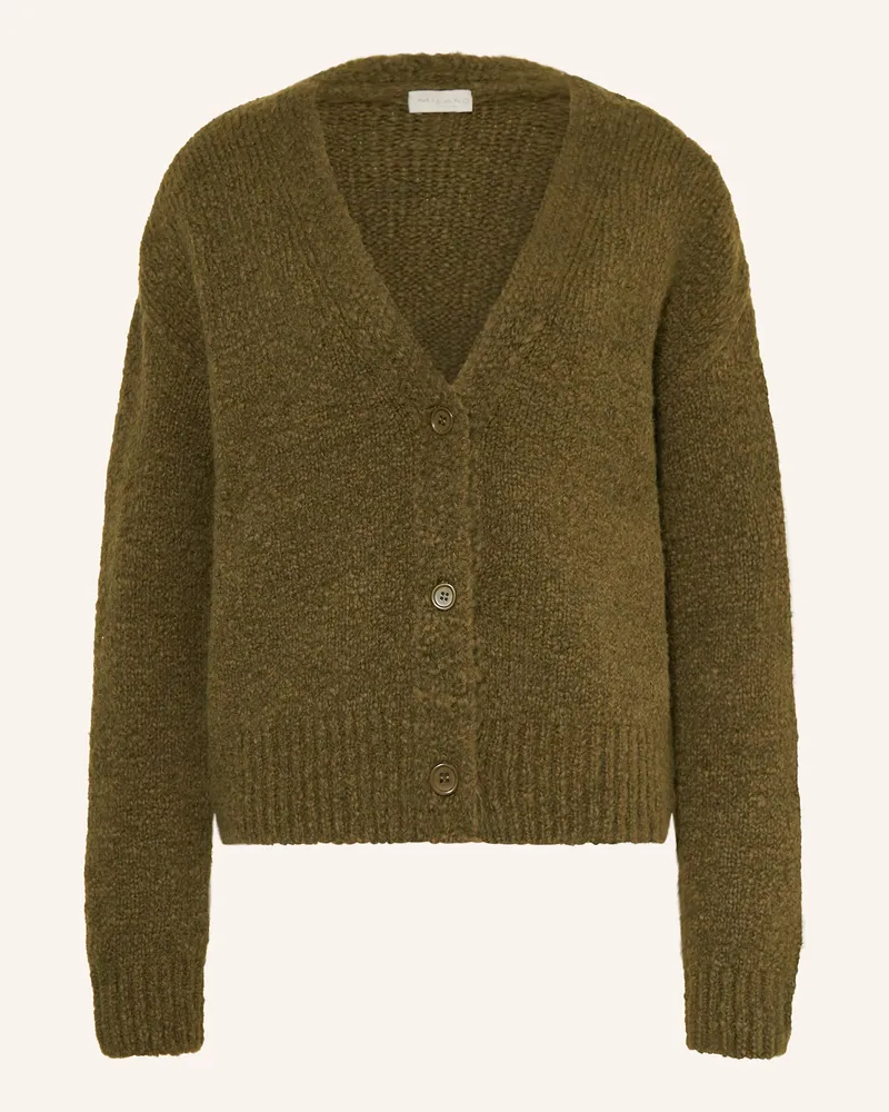 Milano Italy Strickjacke Khaki