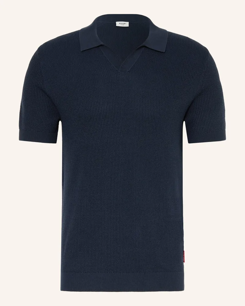 JOOP! Strick-Poloshirt ADRIANOR Dunkelblau