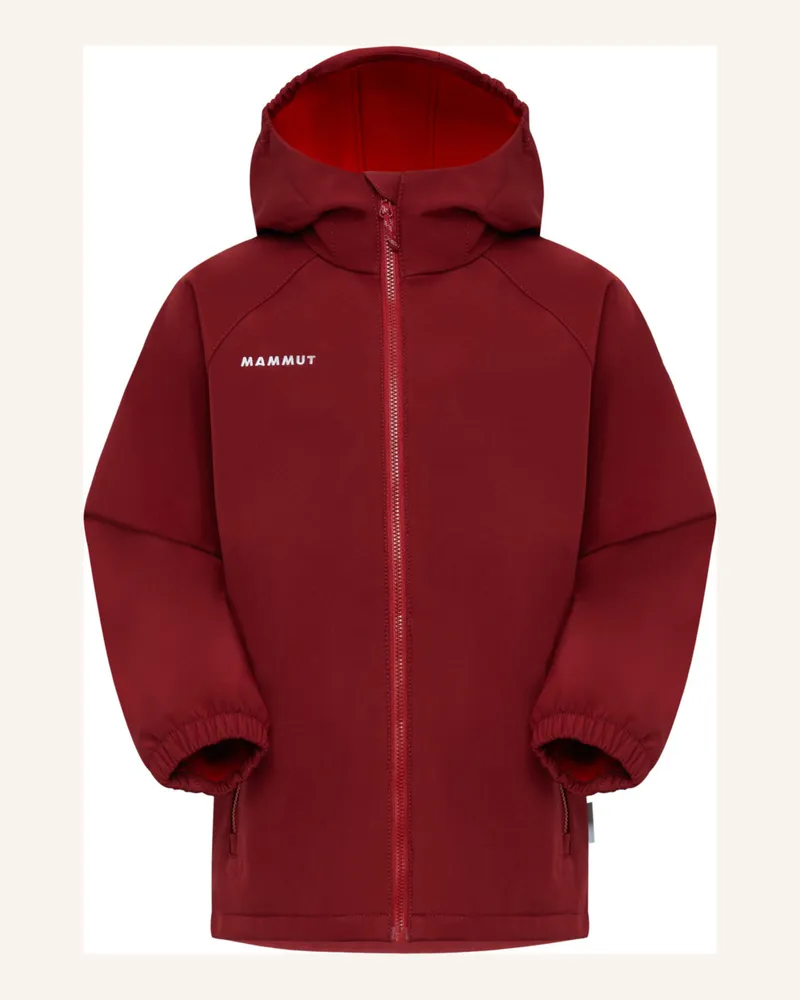 Mammut Softshelljacke Ultimate Comfort So Mit Kapuze rot Rot