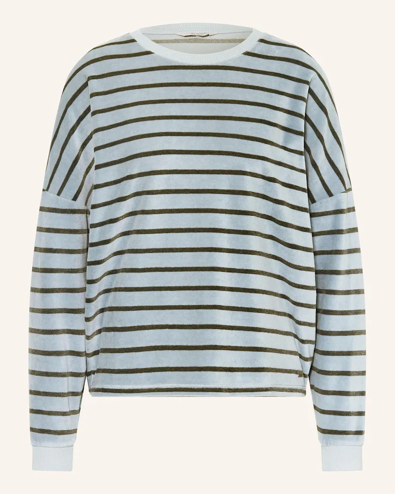 Herrlicher Nickishirt SMILA Blaugrau