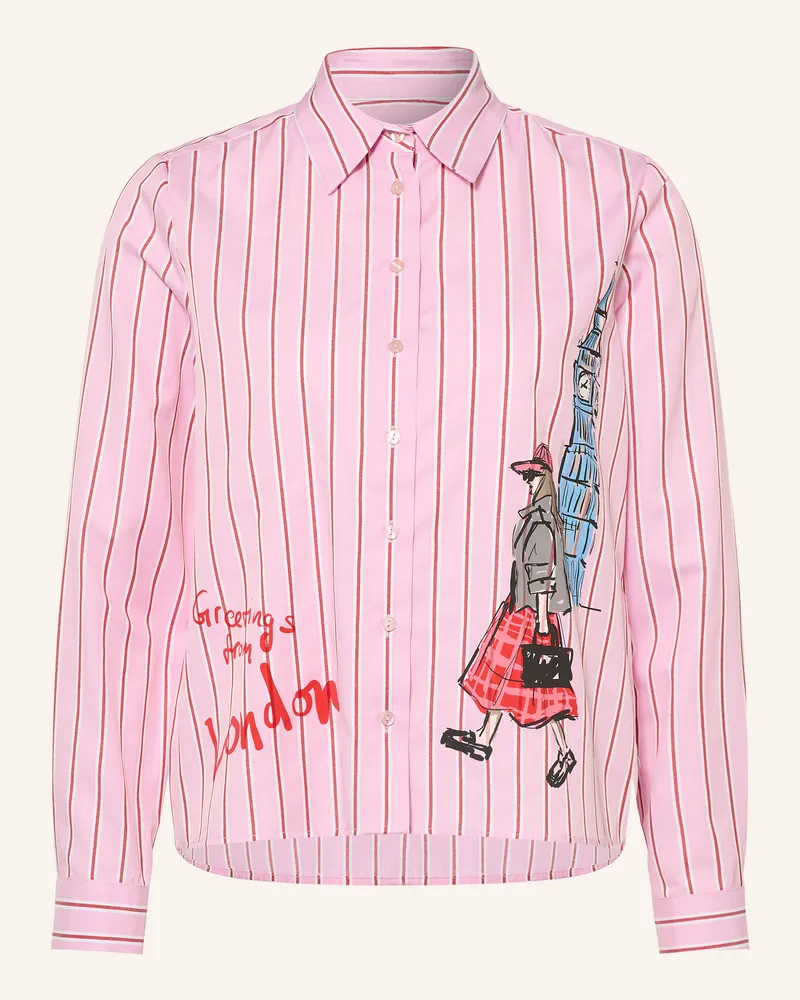 Milano Italy Hemdbluse rosa Rosa