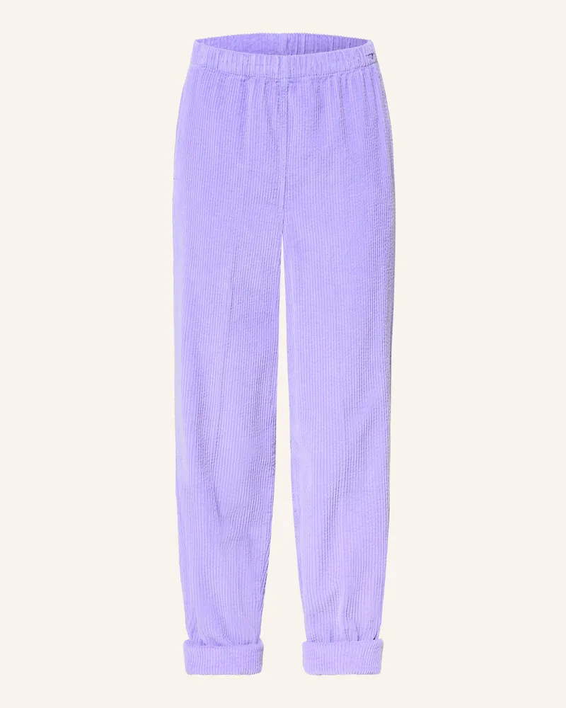 American Vintage Cordhose Padow lila Helllila