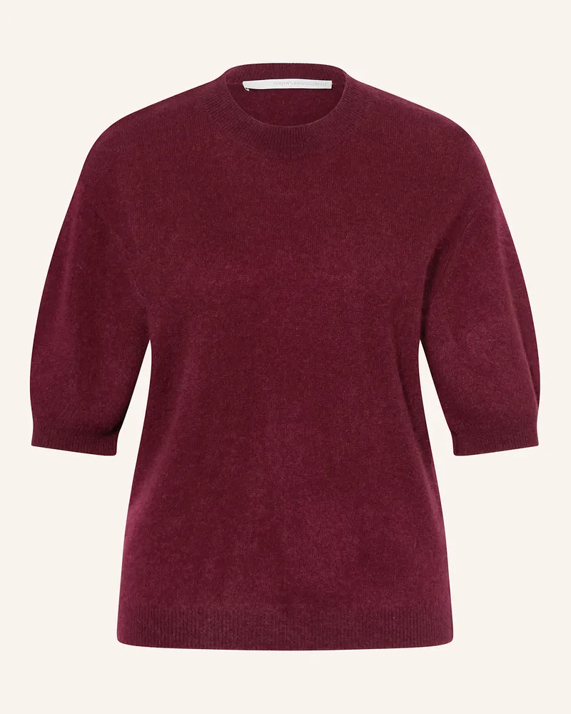 Herzen's Angelegenheit Strickshirt aus Cashmere Dunkelrot