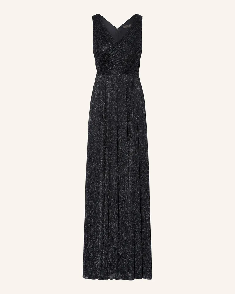 Vera Mont Abendkleid mit Glitzergarn Dunkelblau