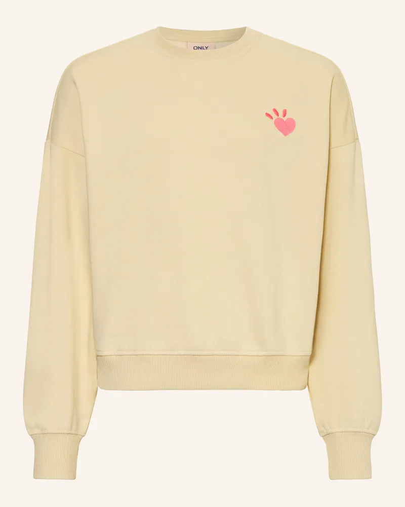 only Sweatshirt Beige