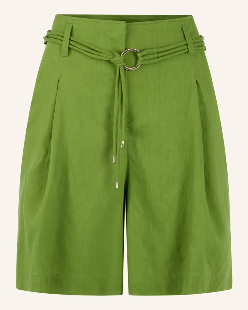 Marc Cain Shorts WARANGAL mit Leinen Grün