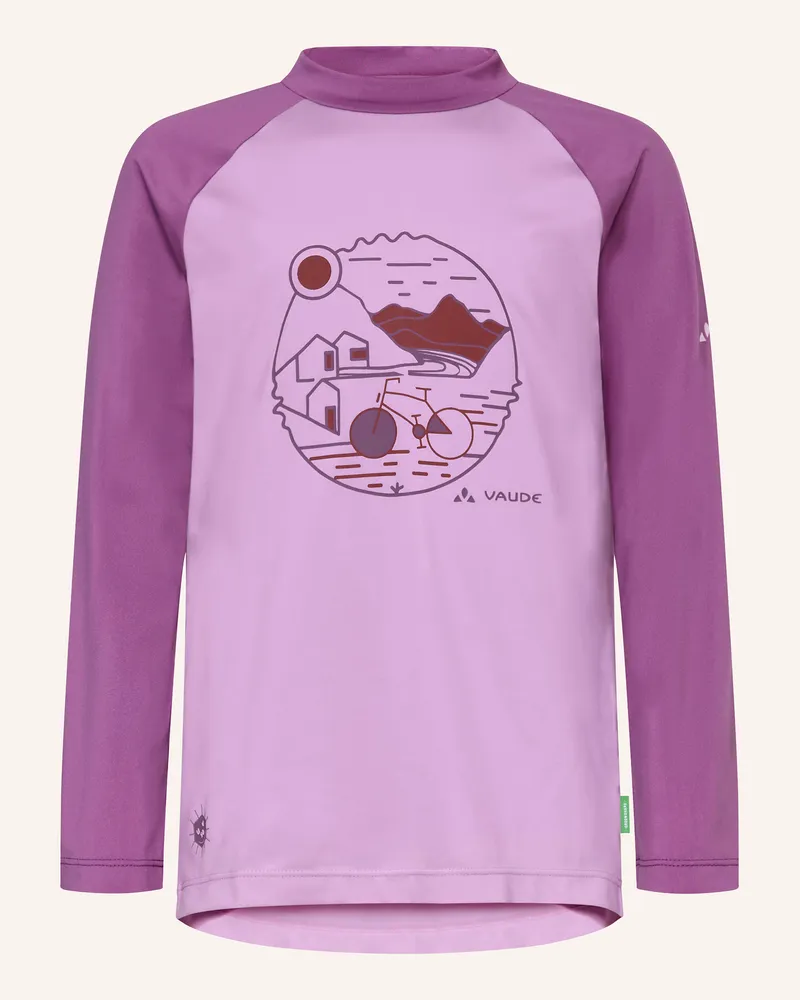 Vaude Longsleeve Solaro Iii rot Helllila