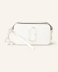 Marc Jacobs Saffiano-Umhängetasche SNAPSHOT DTM Weiss