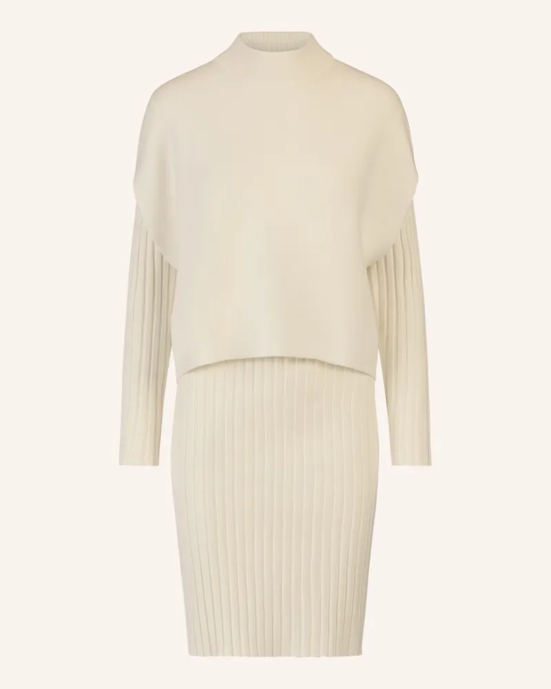 Apart Strick Set weiss Creme