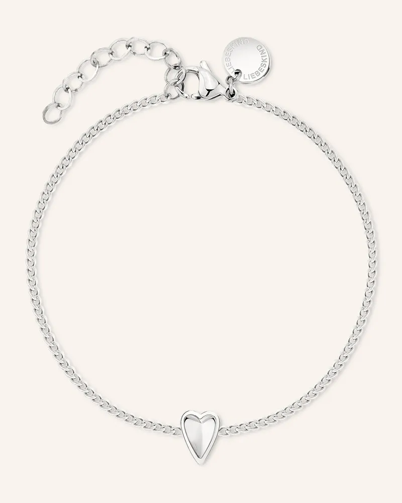 Liebeskind Armband  Aus  Edelstahl silber Silber