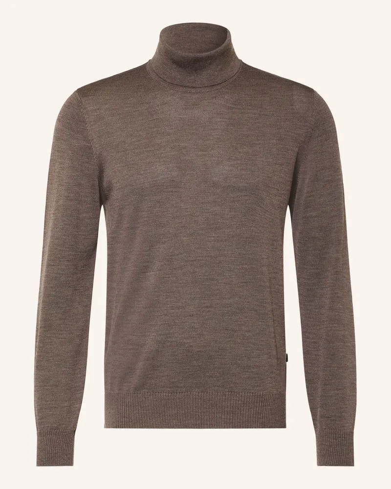 Maerz Rollkragenpullover braun Braun