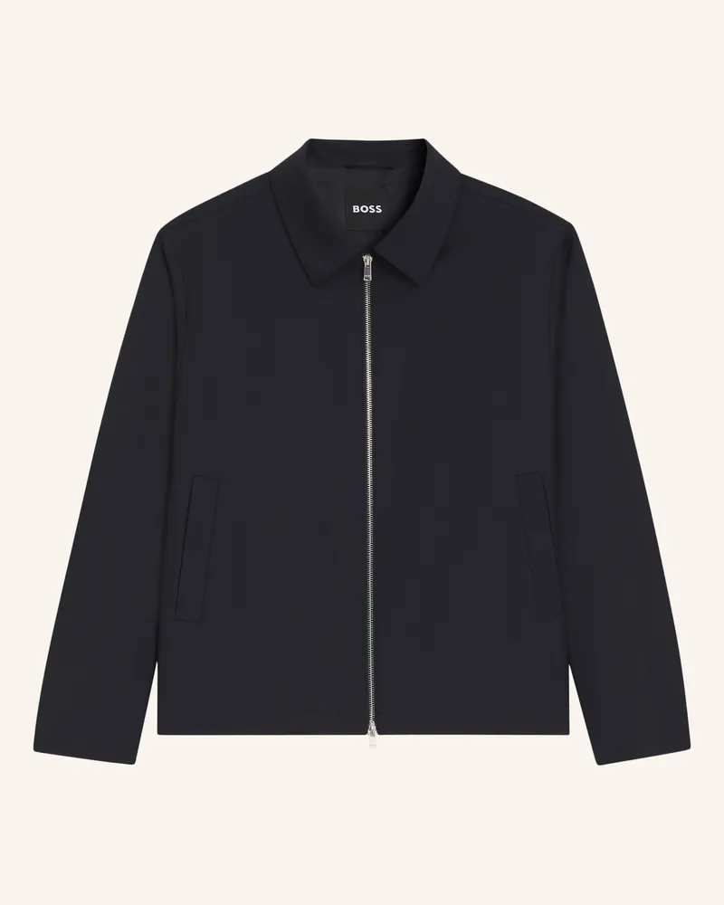 HUGO BOSS Blazer H-Hanry-Wing-263 Slim Fit blau Dunkelblau