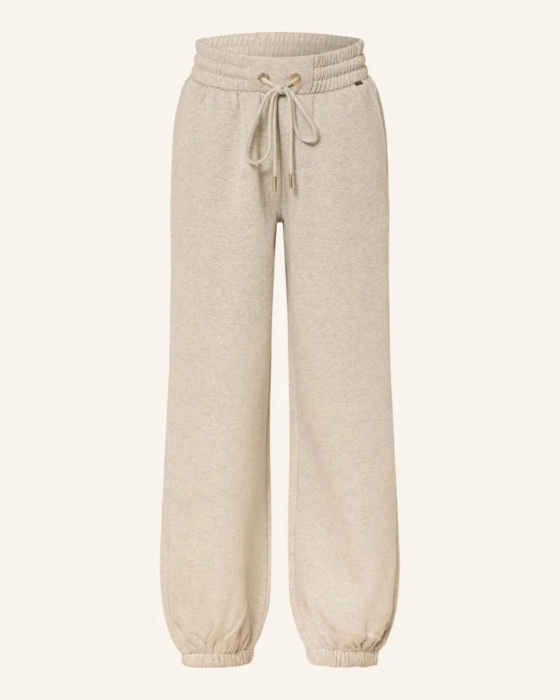 GOLDBERGH Sweatpants Glimpse Mit Glitzergarn grau Grau