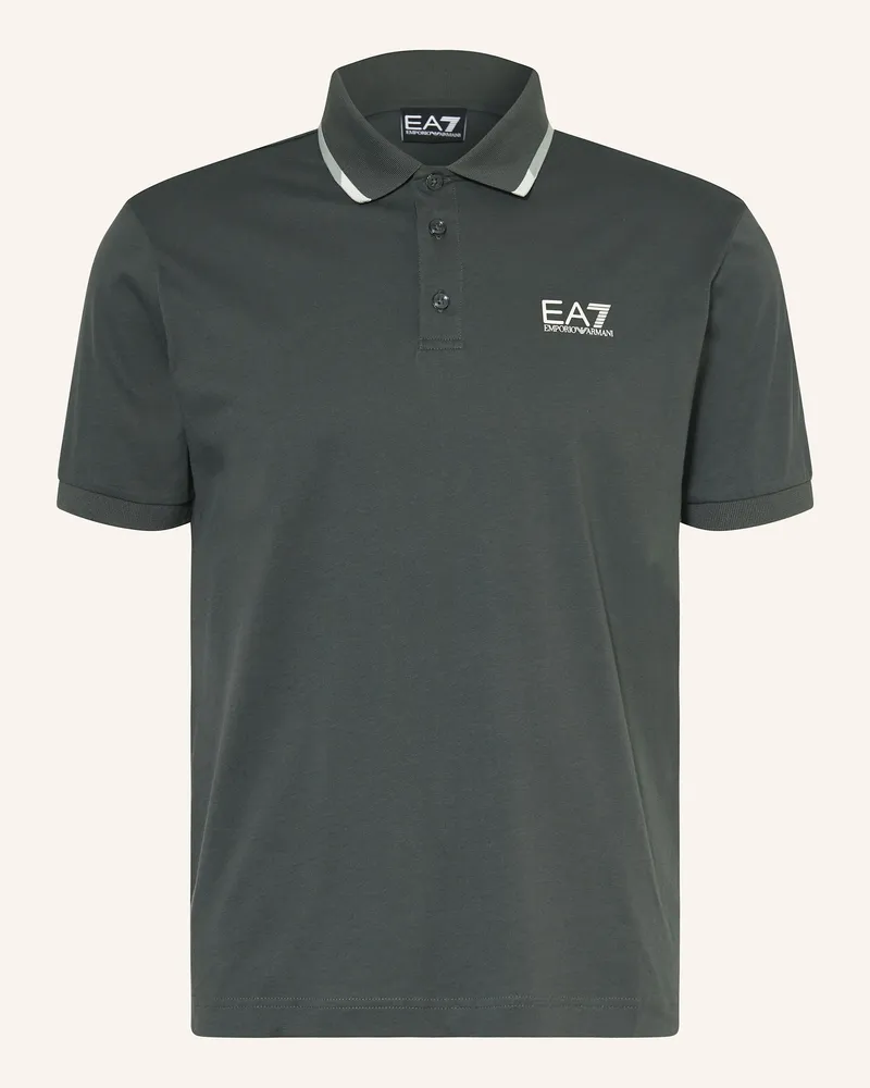 EA7 Jersey-Poloshirt Khaki