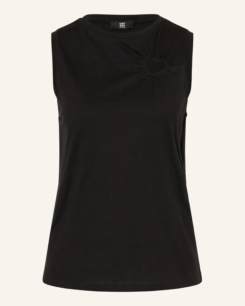 Riani Top Mit Cut-Out schwarz Schwarz
