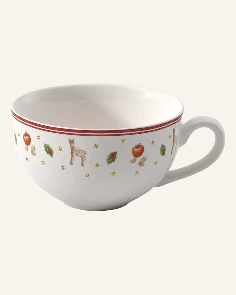 Villeroy & Boch Cappuccino-Tasse Toy's Delight weiss Weiss