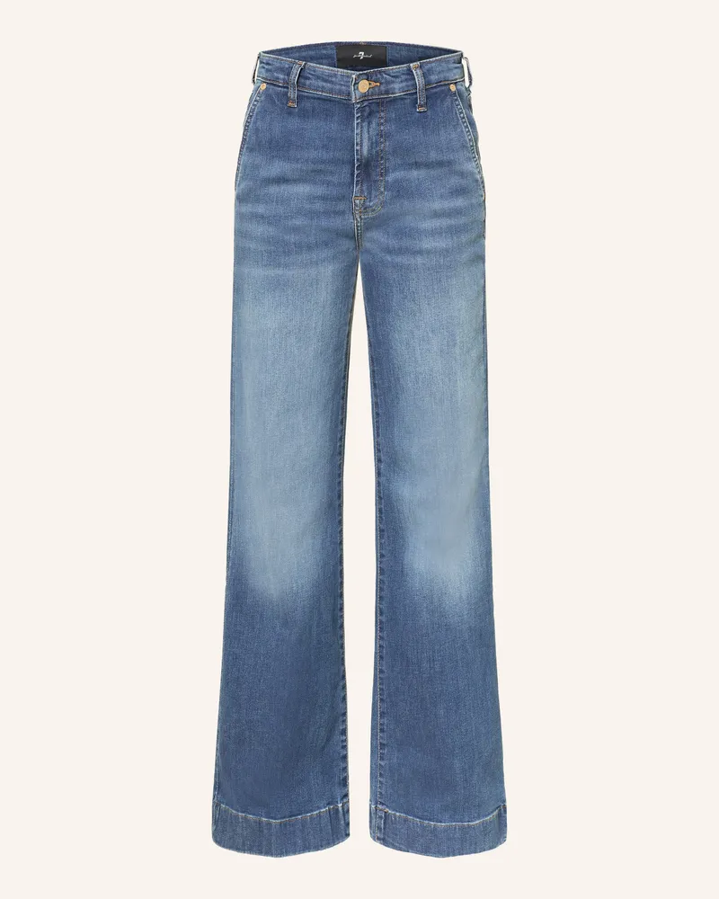 7 for all mankind Flared Jeans  Modern Dojo blau 1bw