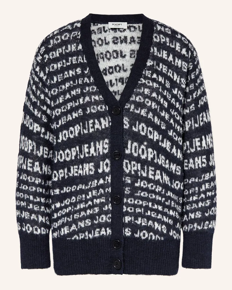 JOOP! Strickjacke KAMALA Dunkelblau