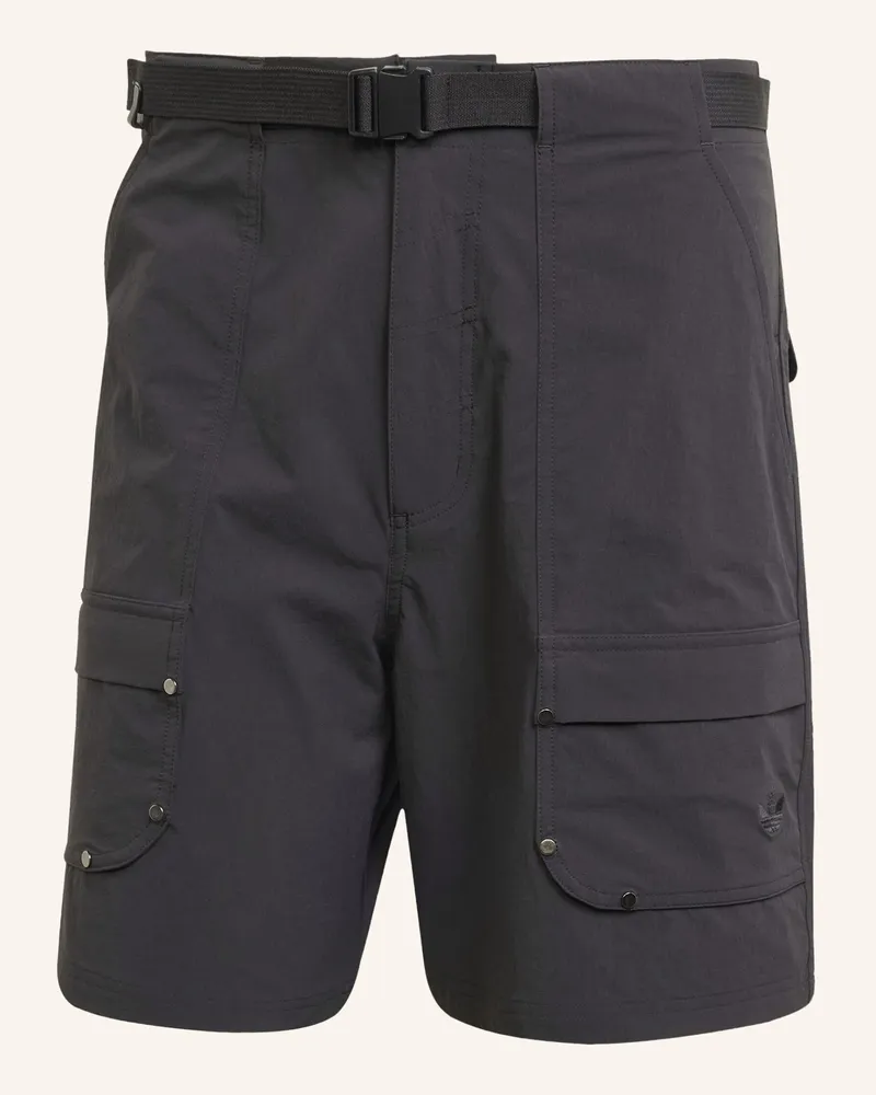 adidas PREMIUM ESSENTIALS UTILITY CARGOSHORTS Schwarz