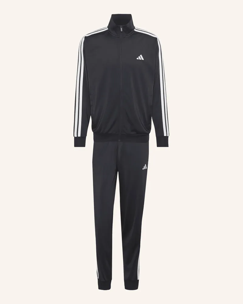 adidas Trainingsanzug Dayready Mit Galonstreifen schwarz Schwarz