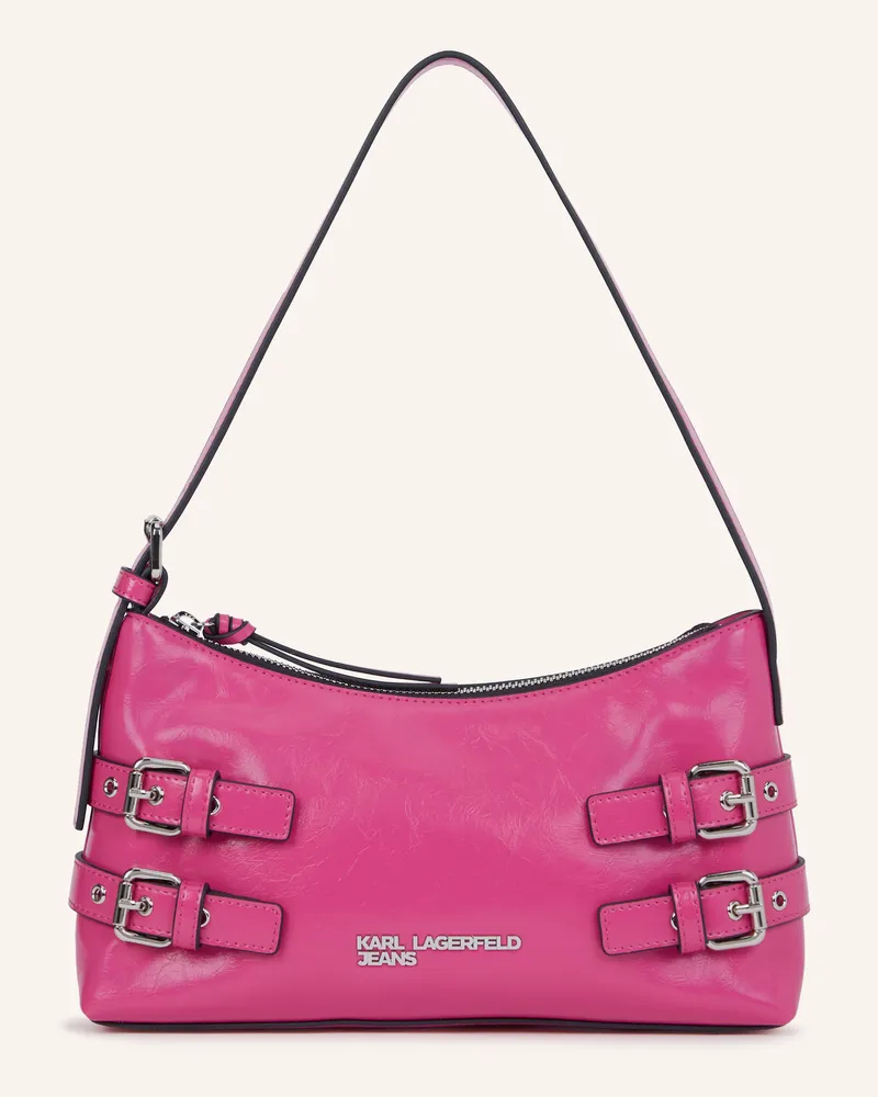 Karl Lagerfeld Schultertasche Pink