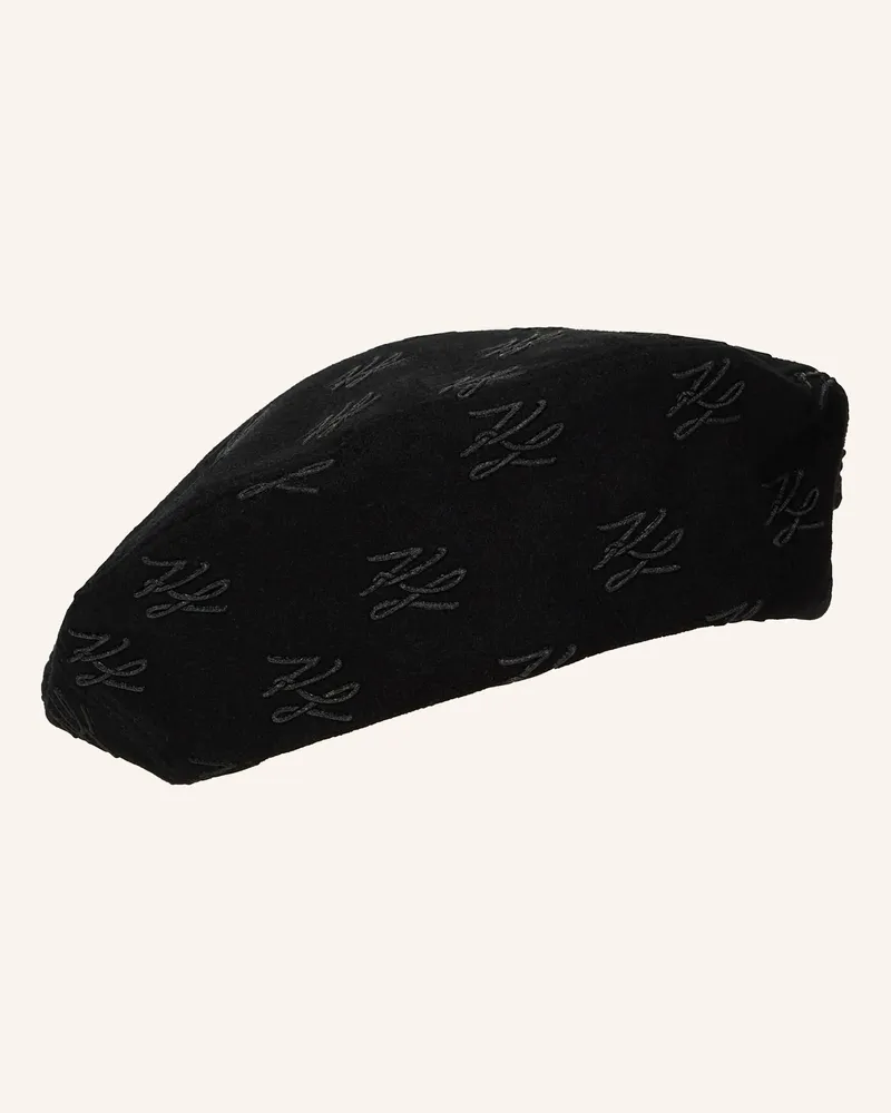 Karl Lagerfeld Hut schwarz Schwarz