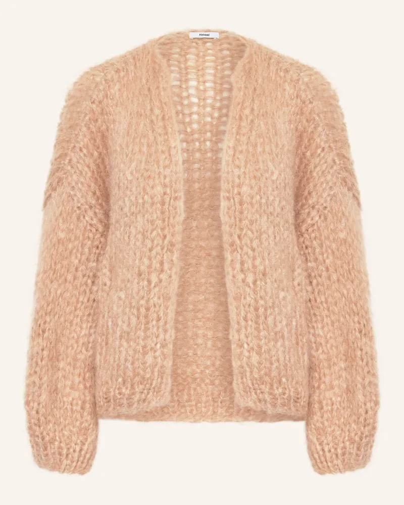 MAIAMI Strickhülle mit Mohair Camel
