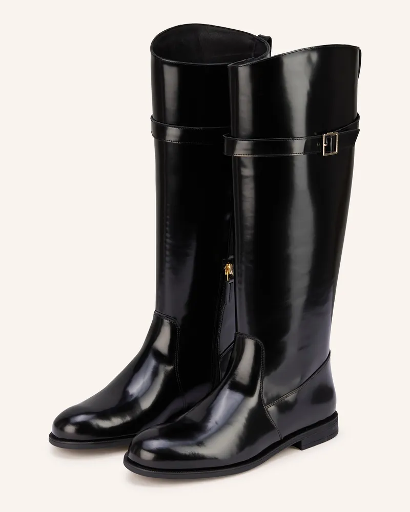HUGO BOSS Stiefel LYCIA Schwarz