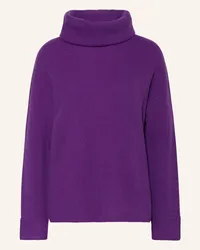 Darling Harbour Rollkragenpullover mit Cashmere Lila