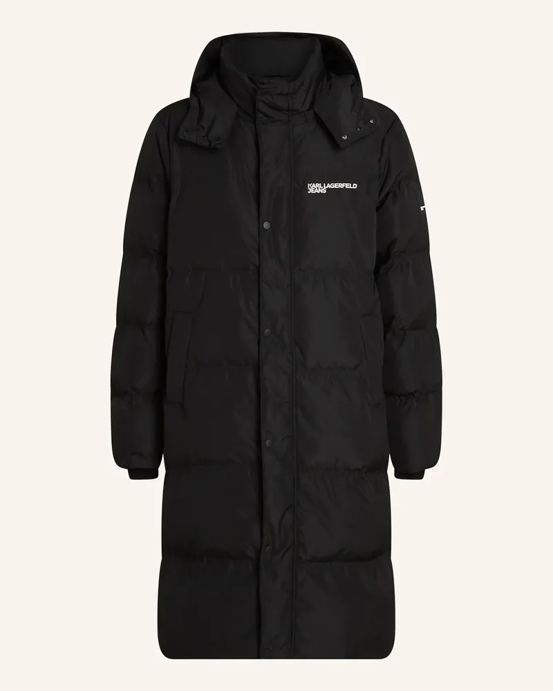 Karl Lagerfeld Jacke schwarz Schwarz