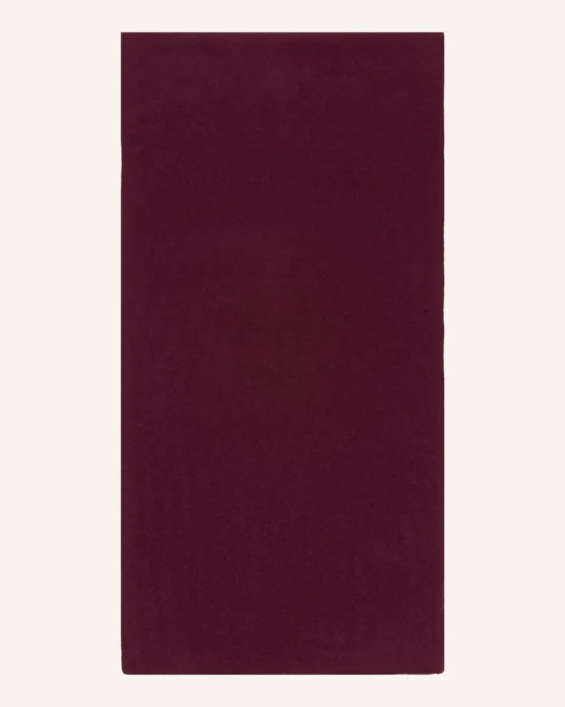 S. Marlon Cashmere-Schal rot Dunkelrot