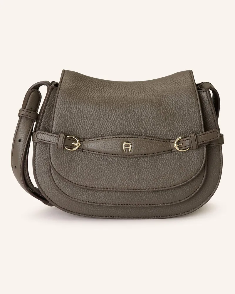 Aigner Umhängetasche CAVALLO SADDLE Taupe