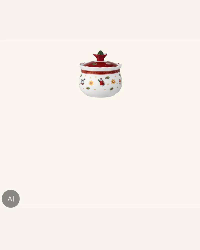 Villeroy & Boch Marmeladendose Toy's Delight weiss Gelb