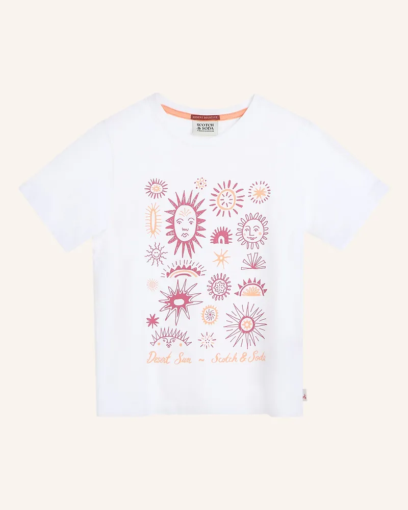 Scotch&Soda T-Shirt weiss Weiss