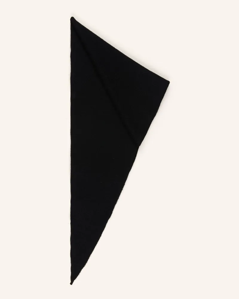 Lisa Yang Dreieckstuch Florianne Aus Cashmere schwarz Schwarz