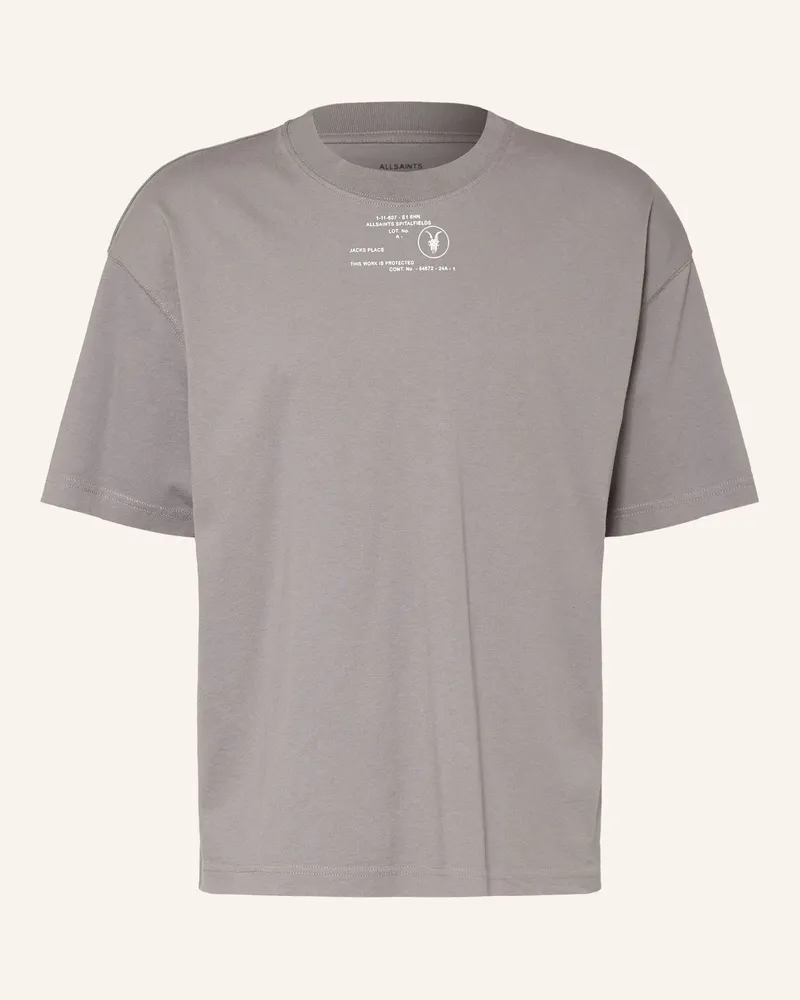 AllSaints T-Shirt Raphy grau Grau