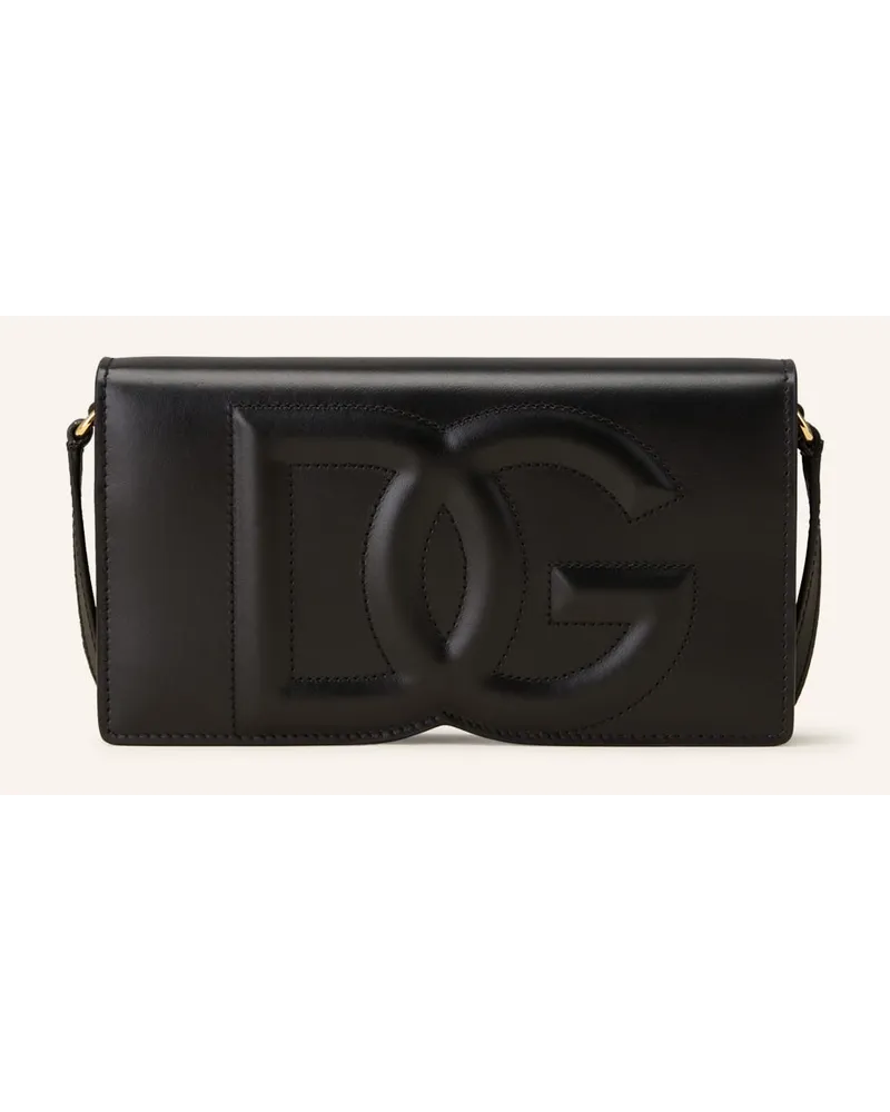 Dolce & Gabbana Clutch DG LOGO Schwarz