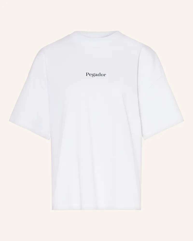 PEGADOR Oversized-Shirt AZANA Weiss